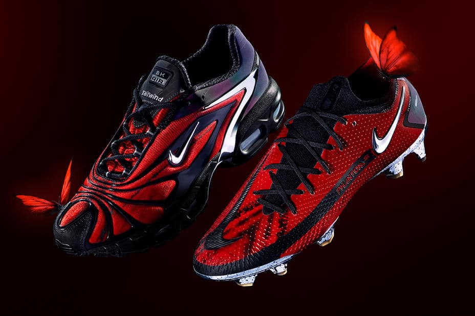 Skepta x Nike Air Tailwind V Phantom Bloody Chrome 2