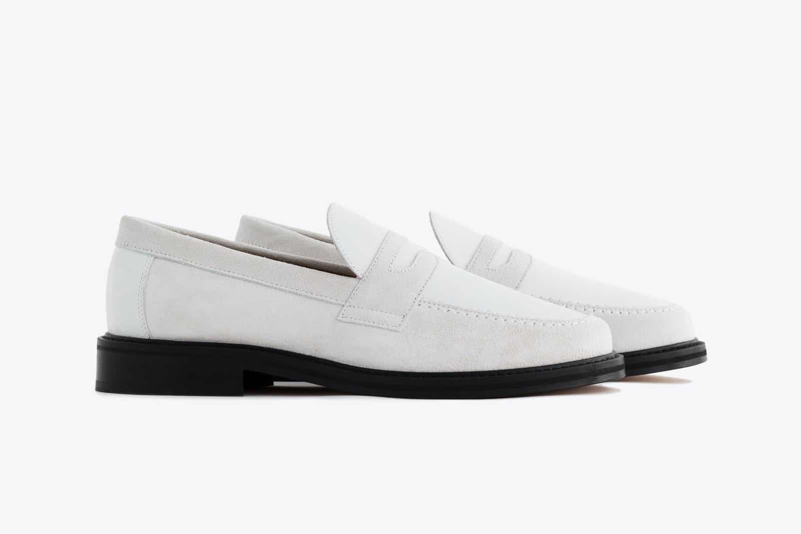 aime leon dore suede penny loafers ss21 7