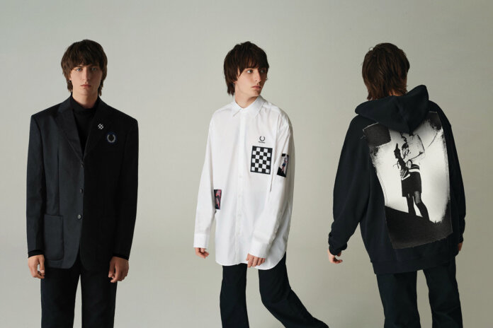 lookbook Raf Simons x Fred Perry ss21