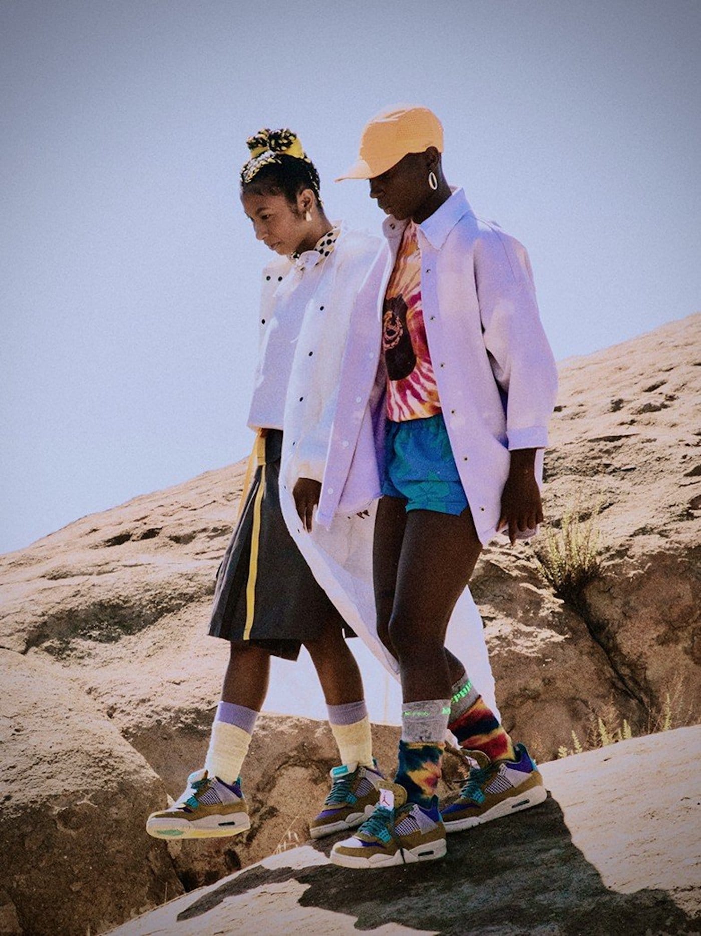 lookbook union x air jordan 4 tent and trail 15