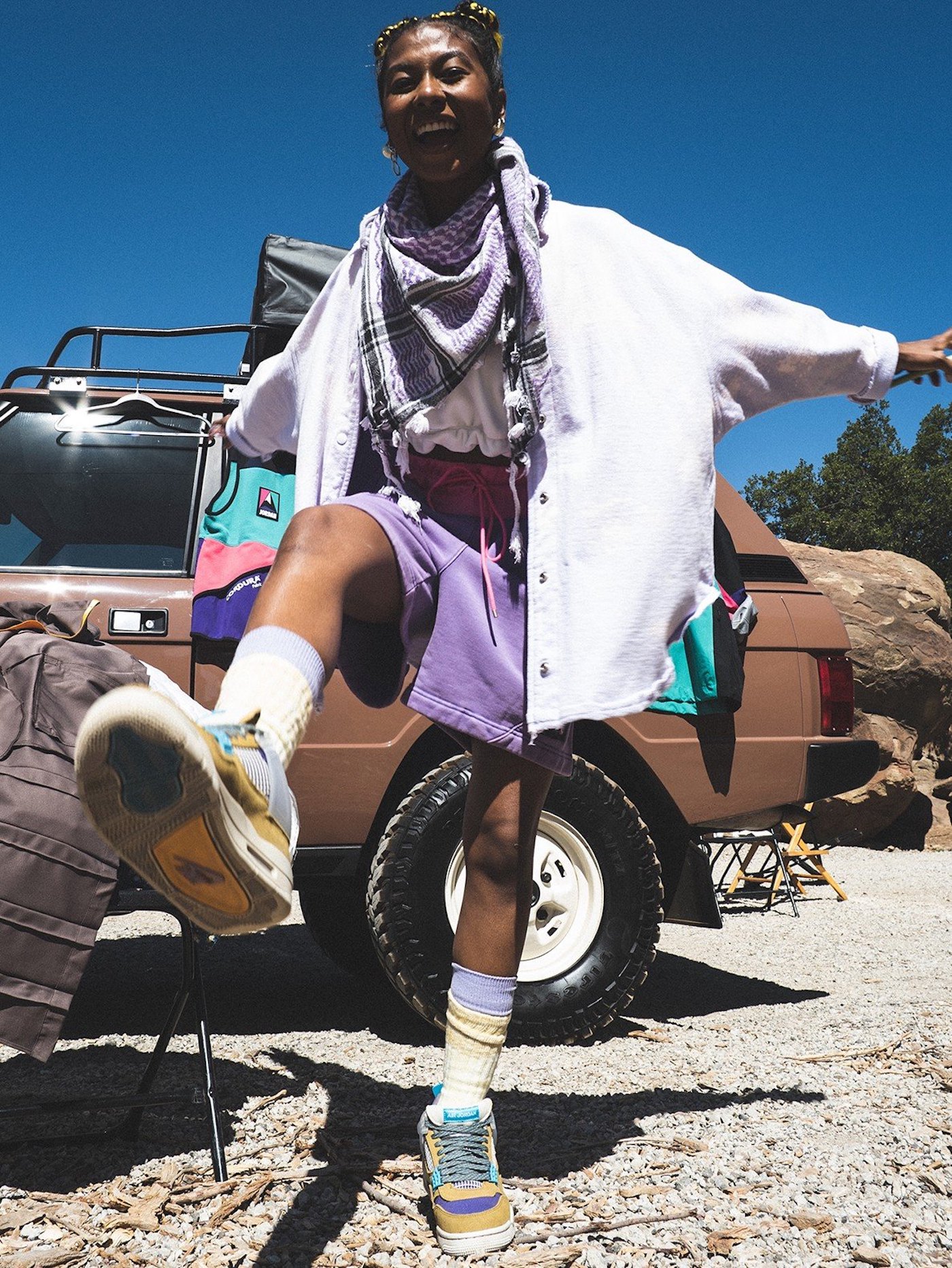 lookbook union x air jordan 4 tent and trail 3