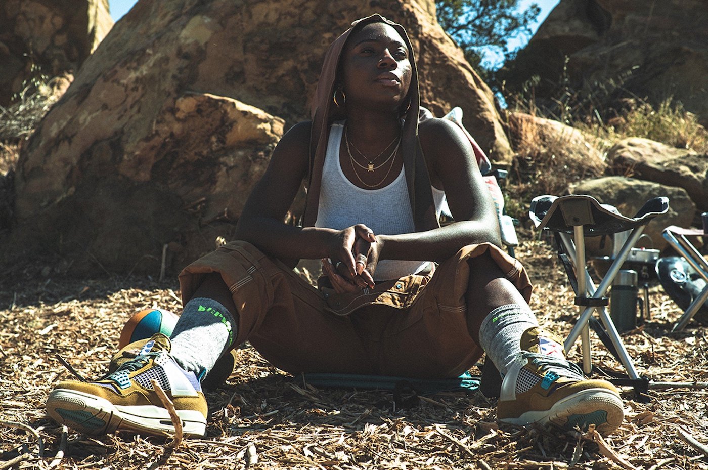 lookbook union x air jordan 4 tent and trail 4