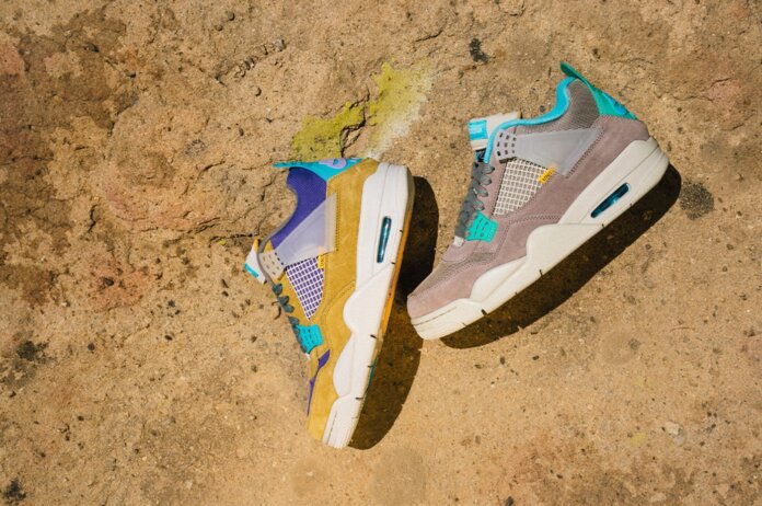 lookbook union x air jordan 4 tent and trail lookbook union x air jordan 4 tent and trail