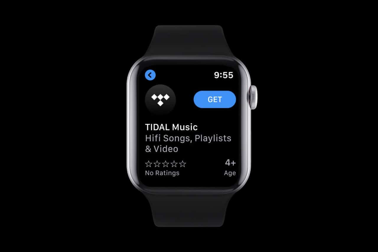 tidal offline Apple Watch