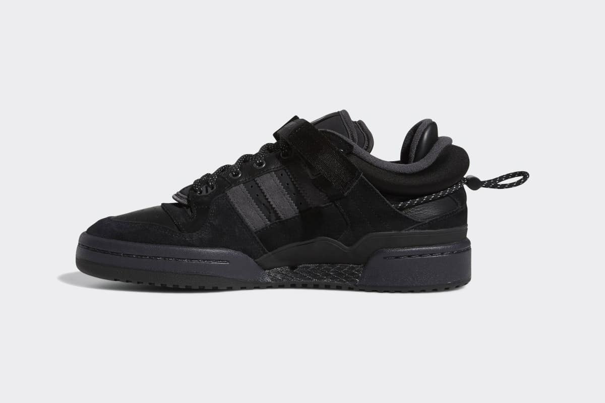Bad Bunny x adidas Forum Buckle Low Triple Black Back To School 3