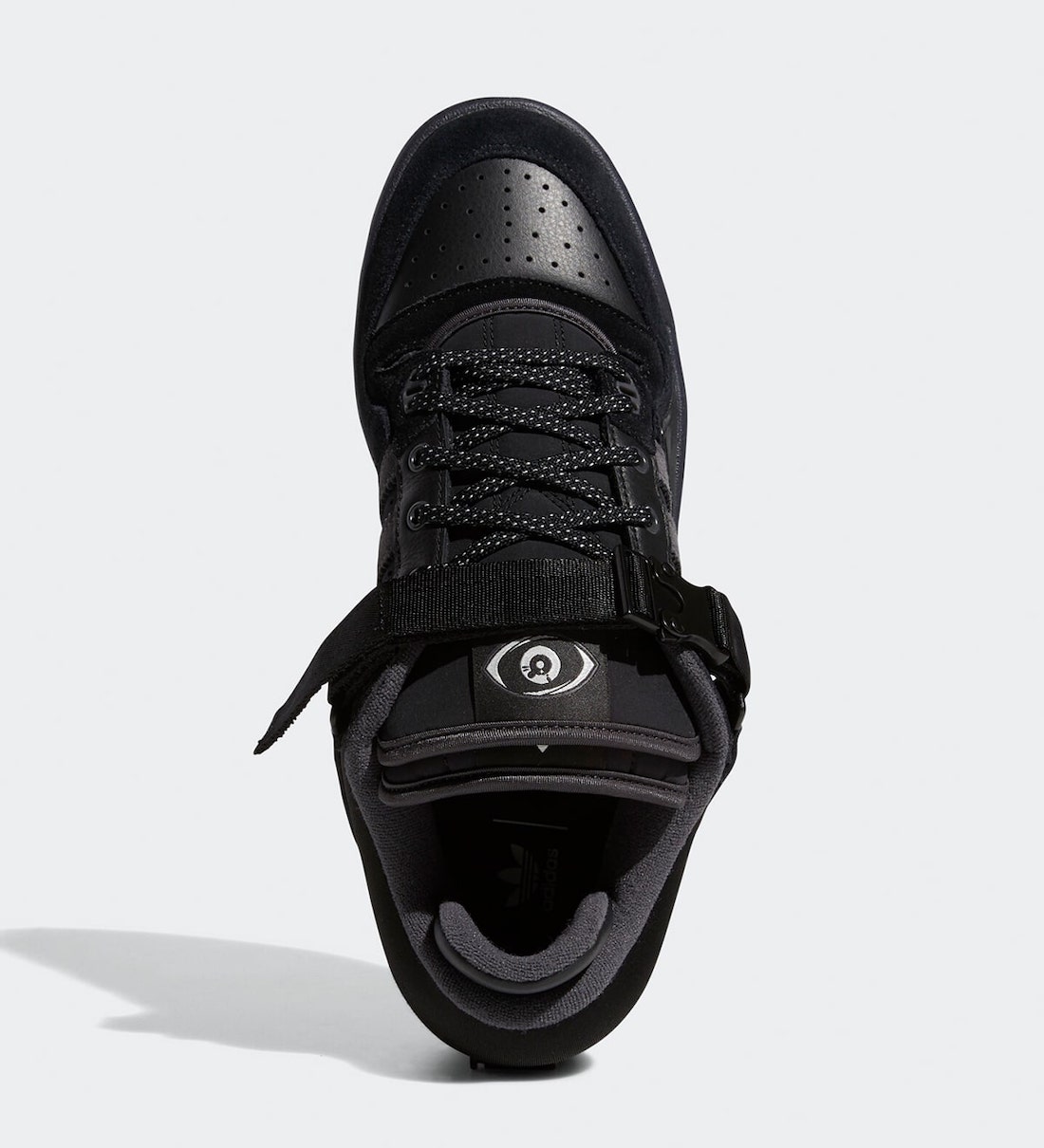 Bad Bunny x adidas Forum Buckle Low Triple Black GW5021 3