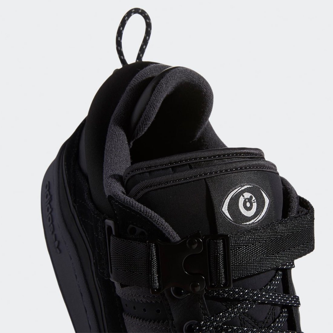 Bad Bunny x adidas Forum Buckle Low Triple Black GW5021 5