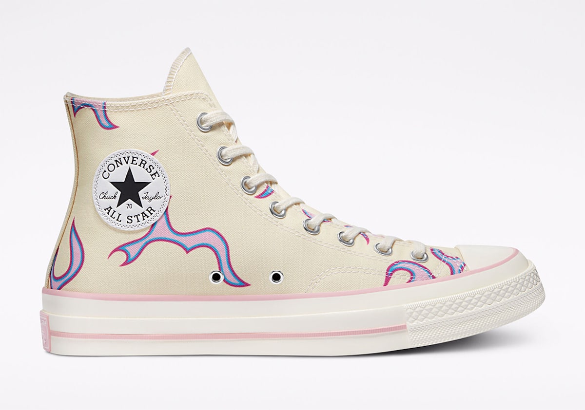 GOLF Le FLEUR x Converse Chuck 70 Yellow Flame 2