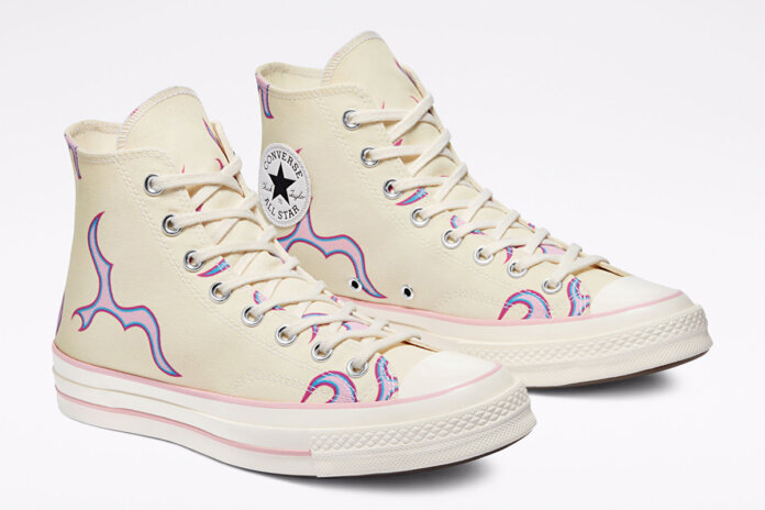 GOLF Le FLEUR x Converse Chuck 70 Yellow Flame GOLF Le FLEUR x Converse Chuck 70 Yellow Flame