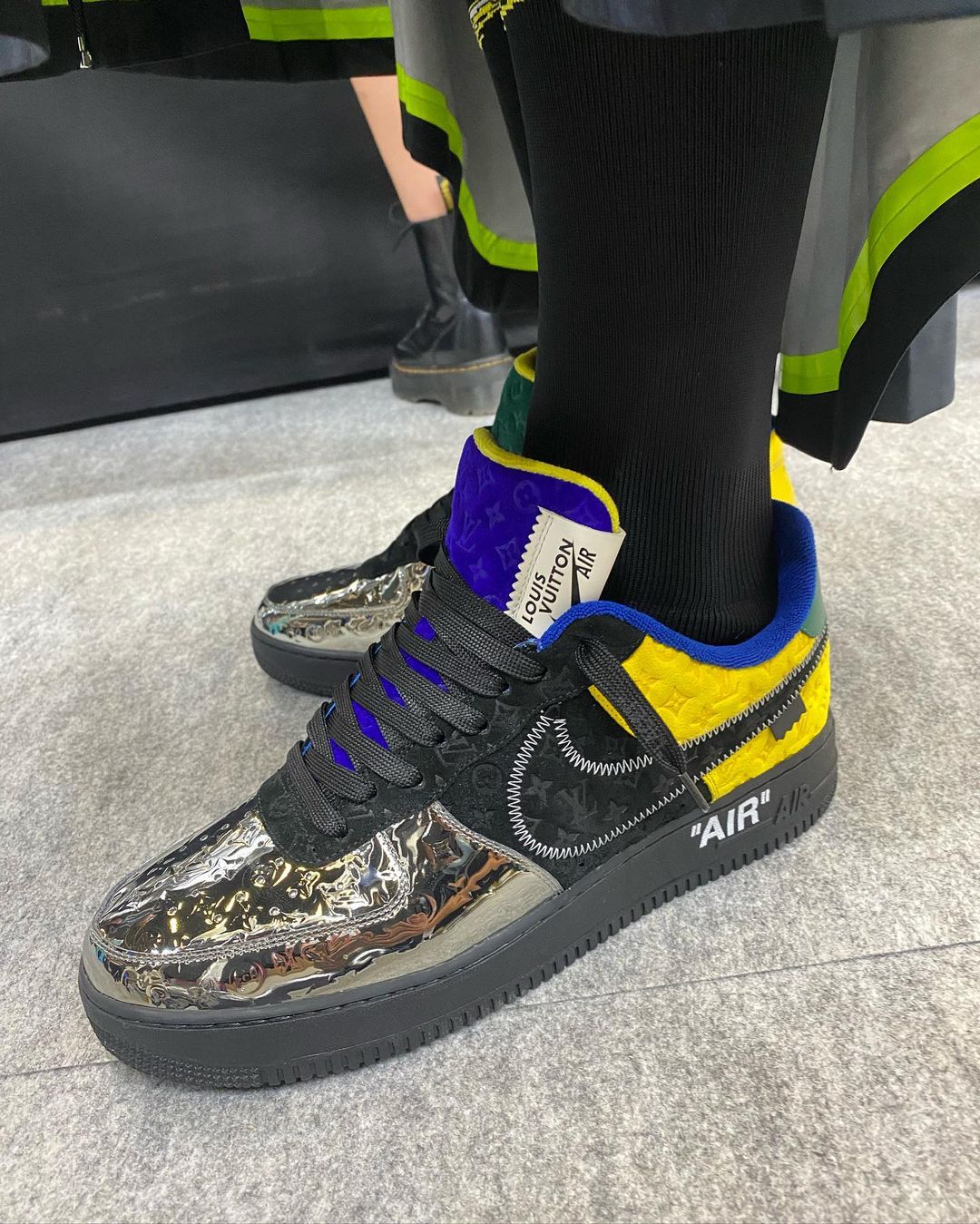 Louis Vuitton x Nike Air Force 1 zajawka 5