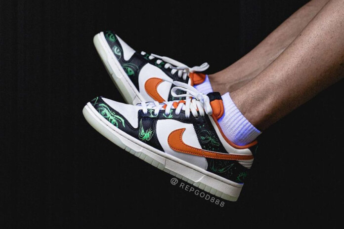 Nike Dunk low Halloween zdjecia DD3357-100 Nike Dunk low Halloween zdjecia DD3357-100