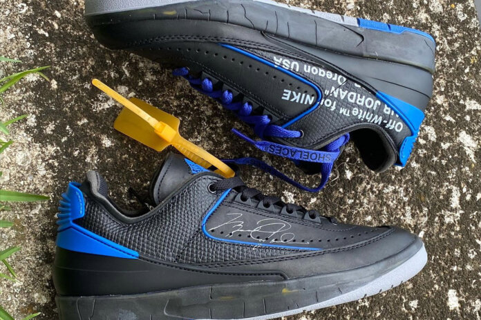 Off-White x Air Jordan 2 Low SP Black DJ4375-004 Off-White x Air Jordan 2 Low SP Black DJ4375-004