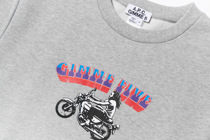 kolekcja A.P.C. x GIMME 5 interaction 11 kolekcja A.P.C. x GIMME 5 interaction 11