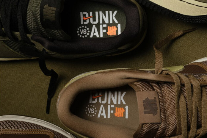 undefeated x Nike Dunk vs AF 1 undefeated x Nike Dunk vs AF 1