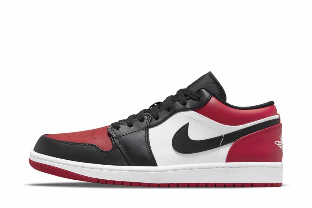 Air Jordan 1 Low Bred Toe 553558-612 2
