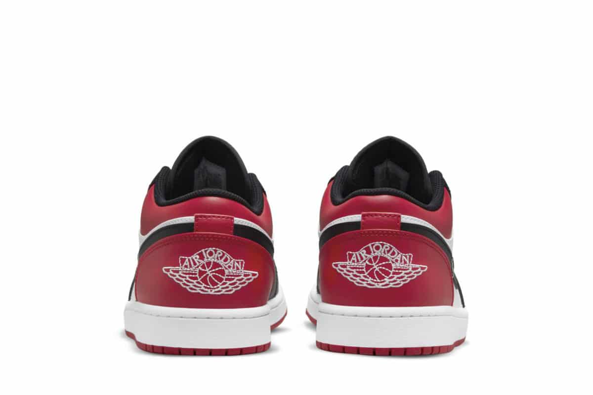 Air Jordan 1 Low Bred Toe 553558-612 6
