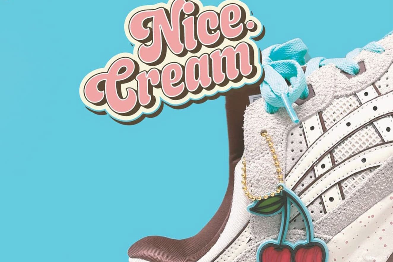 Nice Kicks x Asics Gel Lyte III Nice Cream