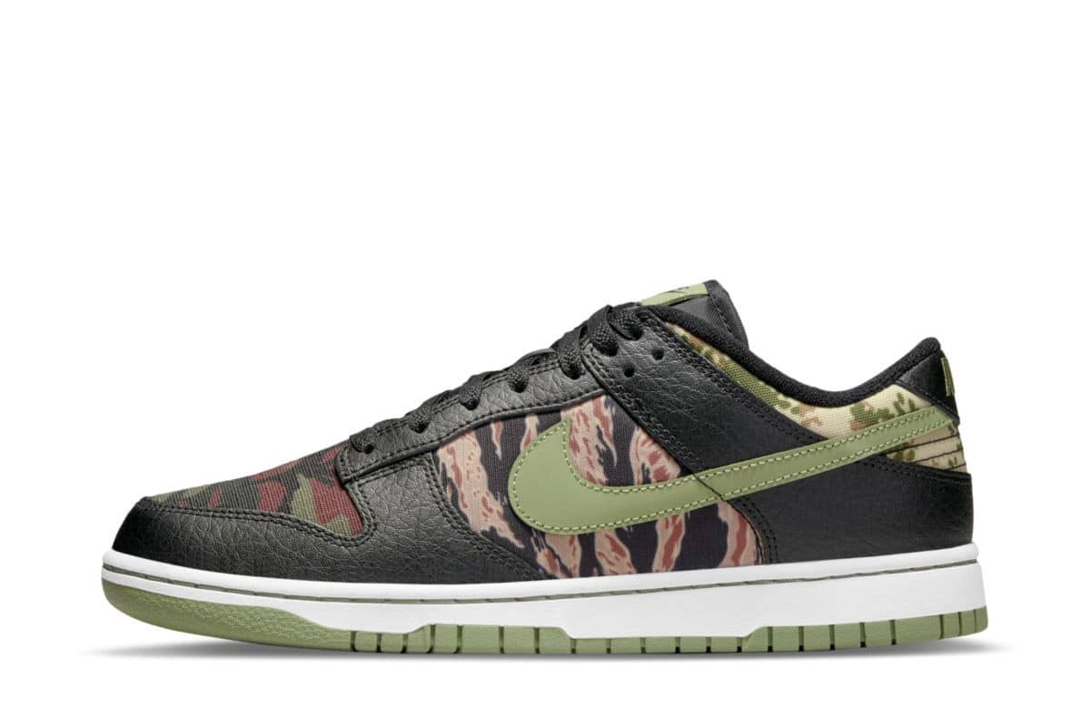 Nike Dunk Low Crazy Camo Black DH0957-001 2