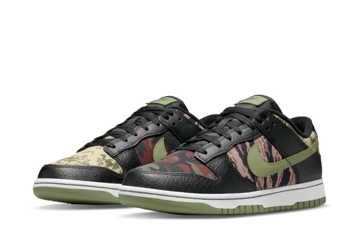 Nike Dunk Low Crazy Camo Black DH0957-001 4