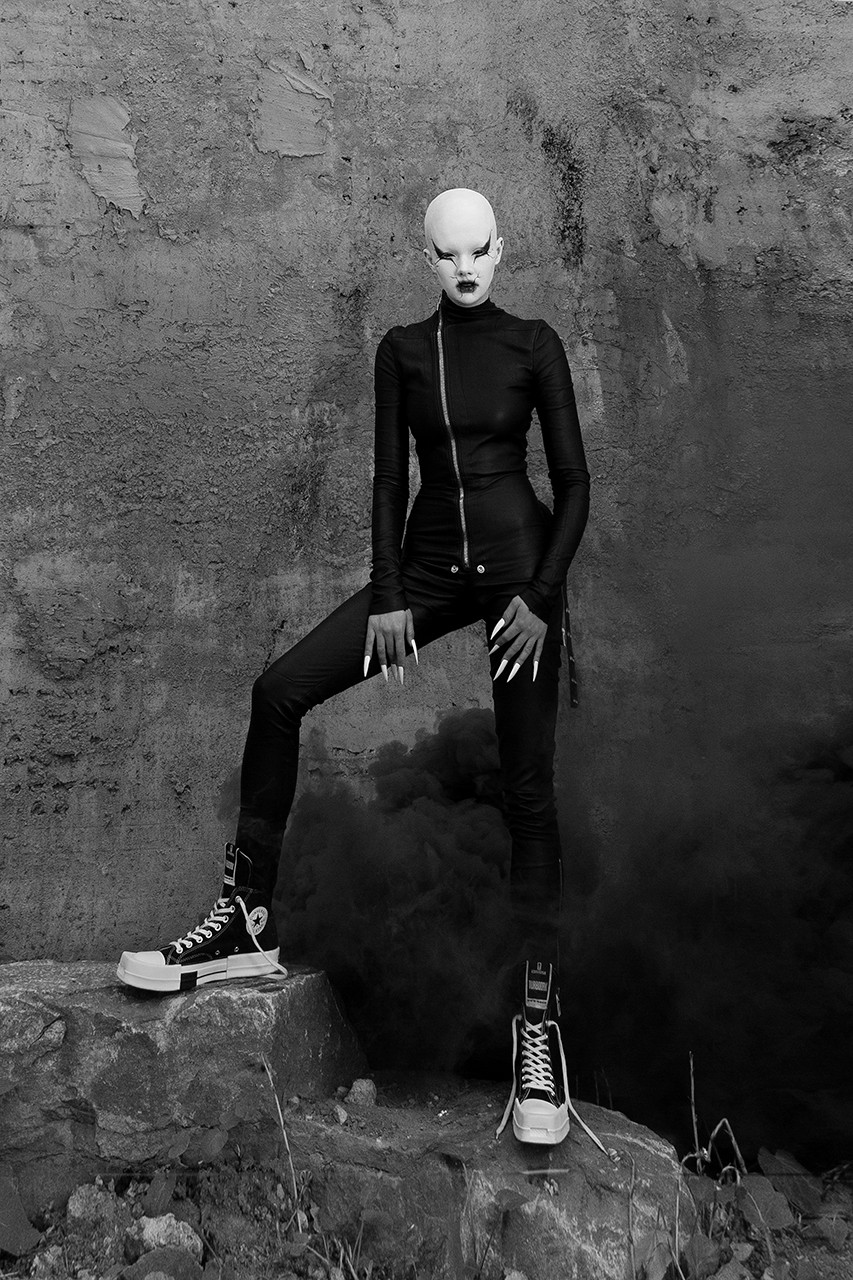 Rick Owens x converse TURBODRK Chuck 70 3