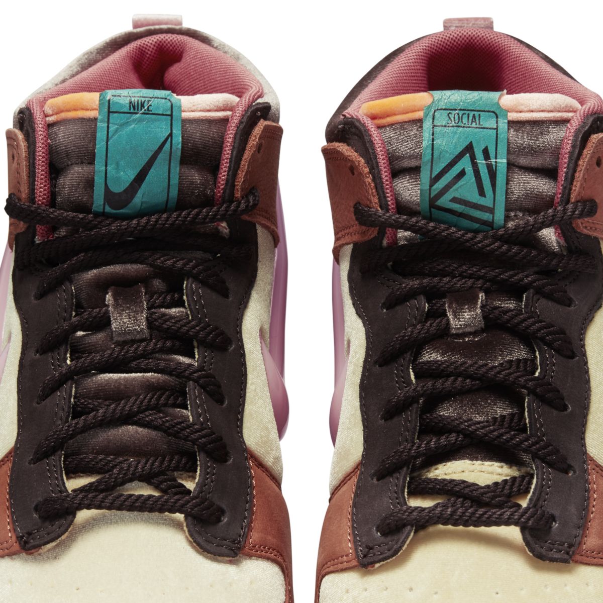 Social Status x Nike Dunk Mid Chocolate Milk DJ1173-700 10