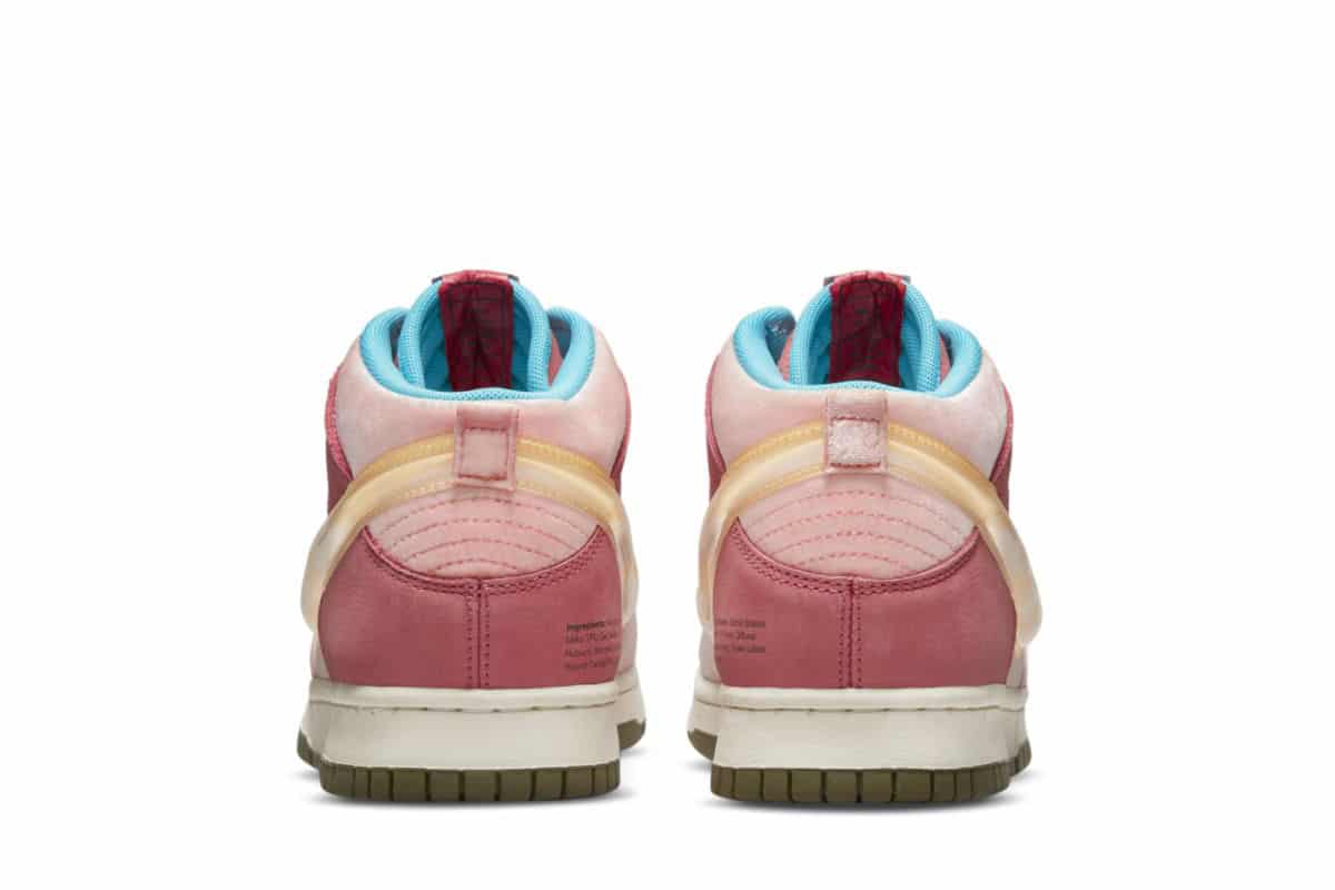 Social Status x Nike Dunk Mid Strawberry Milk DJ1173-600 6