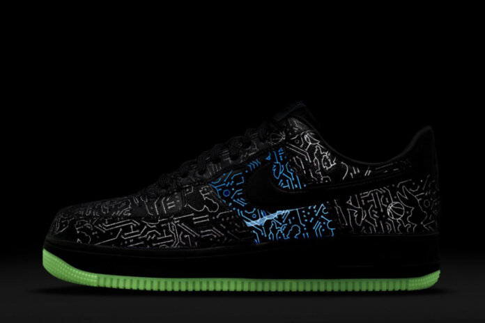 Space Jam x Nike Air Force 1 Low Computer Chip DH5354-001 10 Space Jam x Nike Air Force 1 Low Computer Chip DH5354-001 10