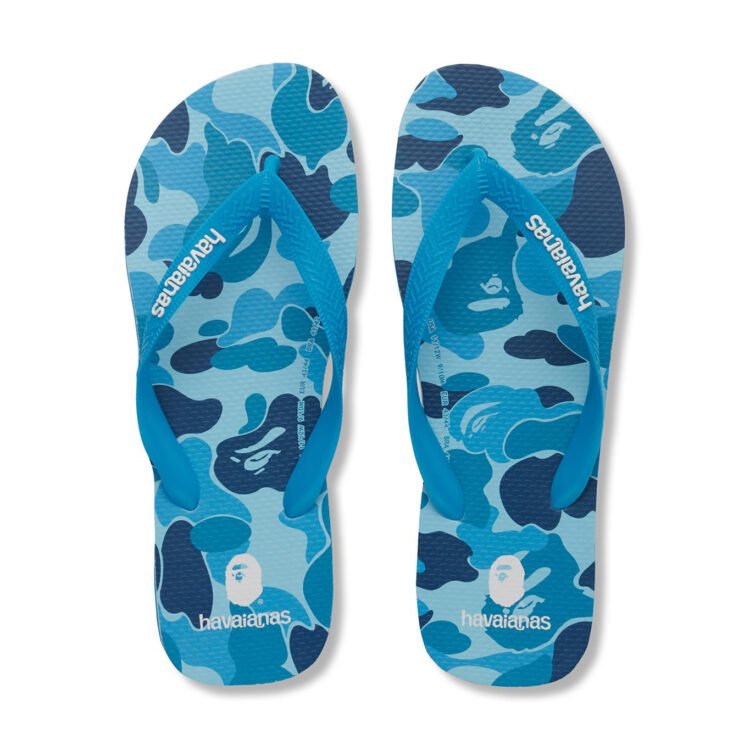 klapki japonki BAPE x Havaianas Top Camo 4
