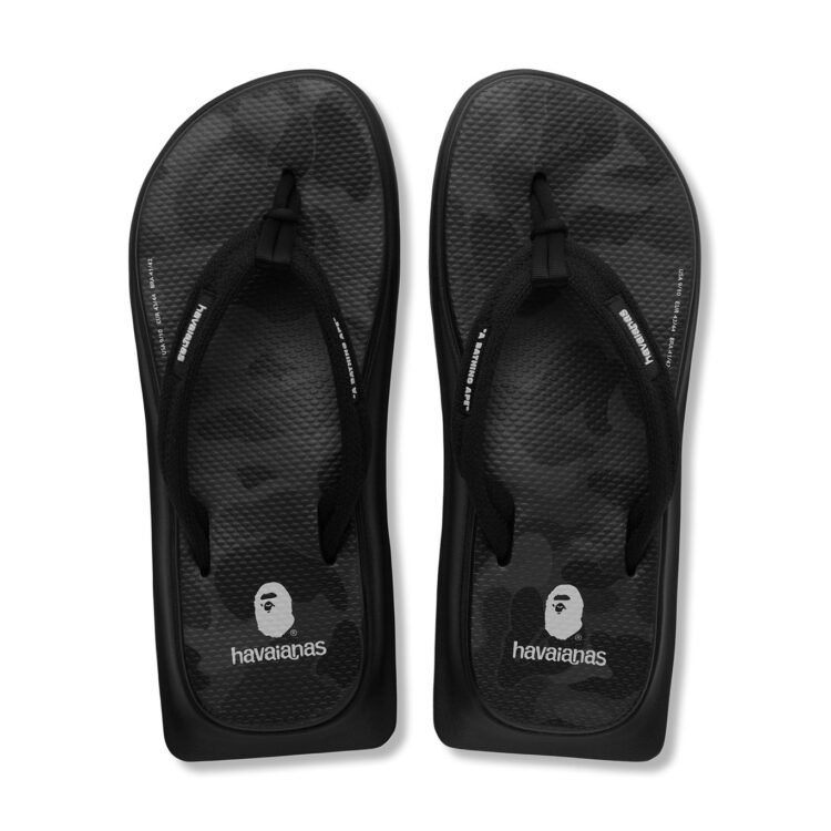 klapki japonki BAPE x Havaianas Trade Zori Camo 2