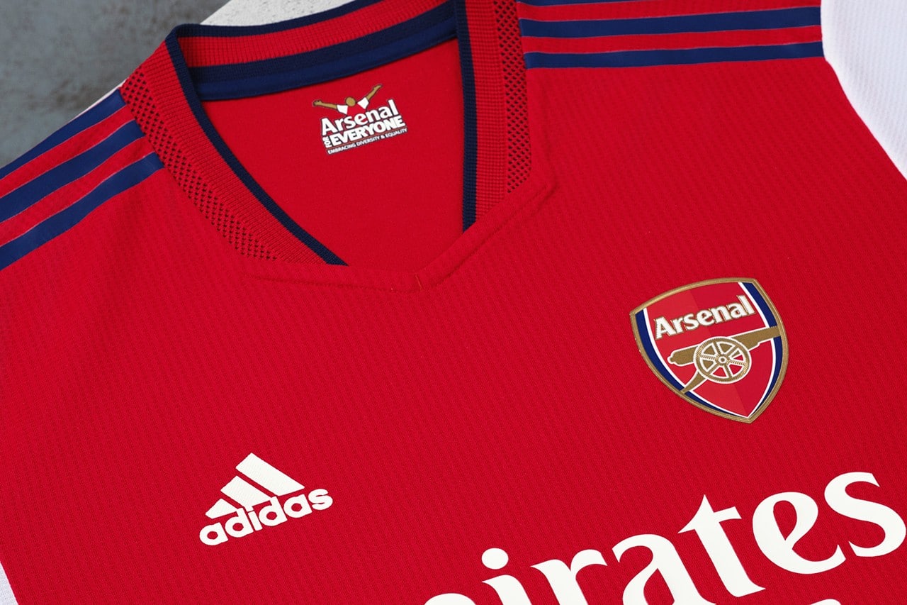 koszulki piłkarskie arsenal adidas sezon 2021 22 2