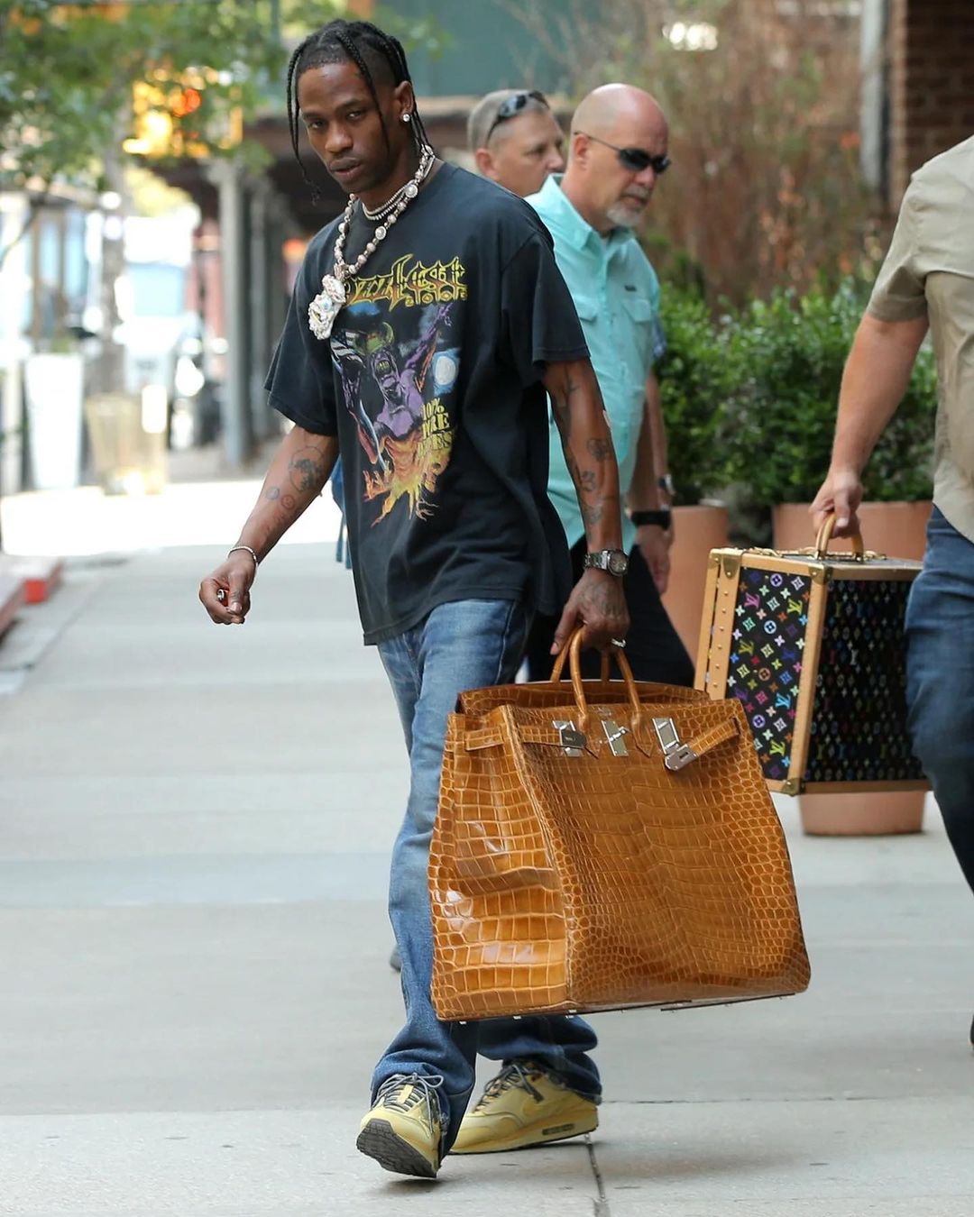 travis Scott x Nike Air Max 1 yellow zajawka 1