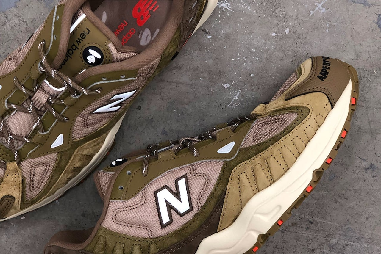AAPE By A Bathing Ape x New Balance 703 zdjecia 2