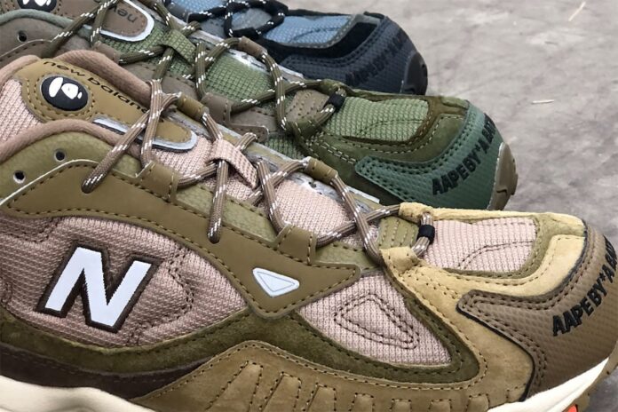 AAPE By A Bathing Ape x New Balance 703 zdjecia AAPE By A Bathing Ape x New Balance 703 zdjecia
