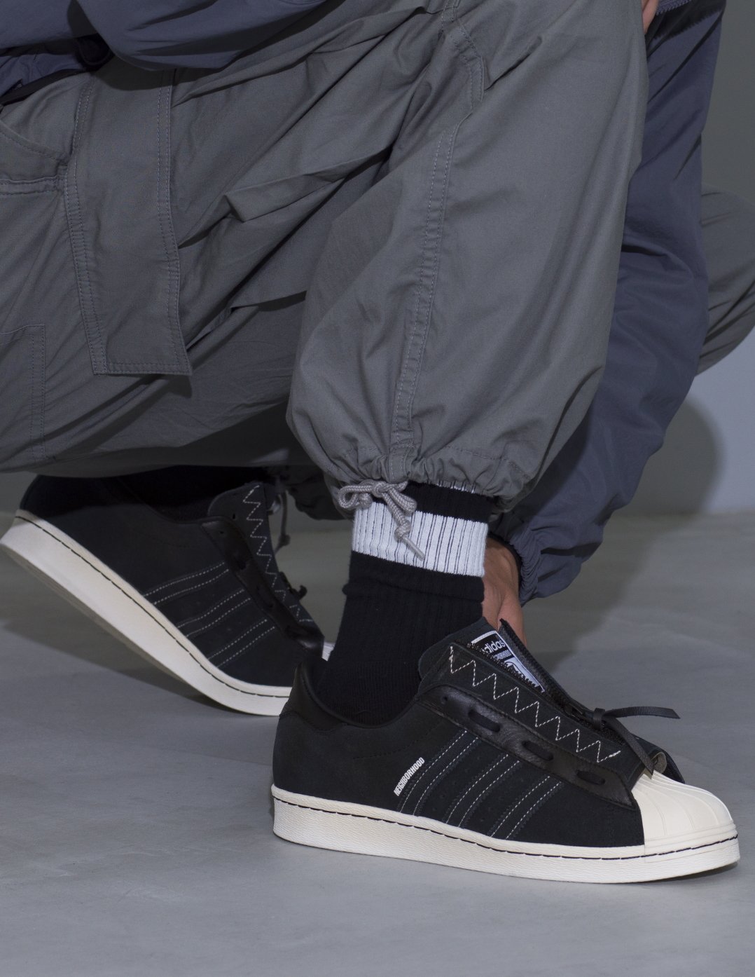 Neighborhood adidas Superstar 80s 3