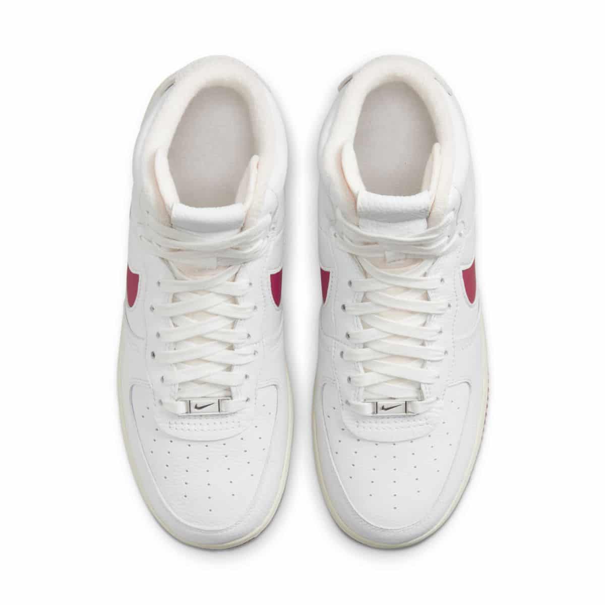 Nike Air Force 1 High Strapless Summit White Gym Red DC3590-100 5