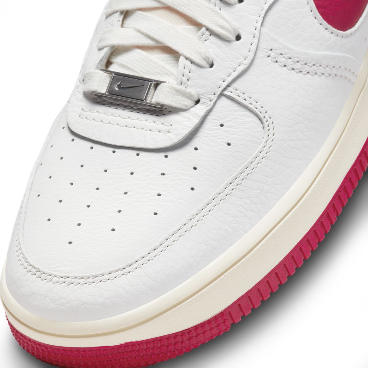 Nike Air Force 1 High Strapless Summit White Gym Red DC3590-100 7