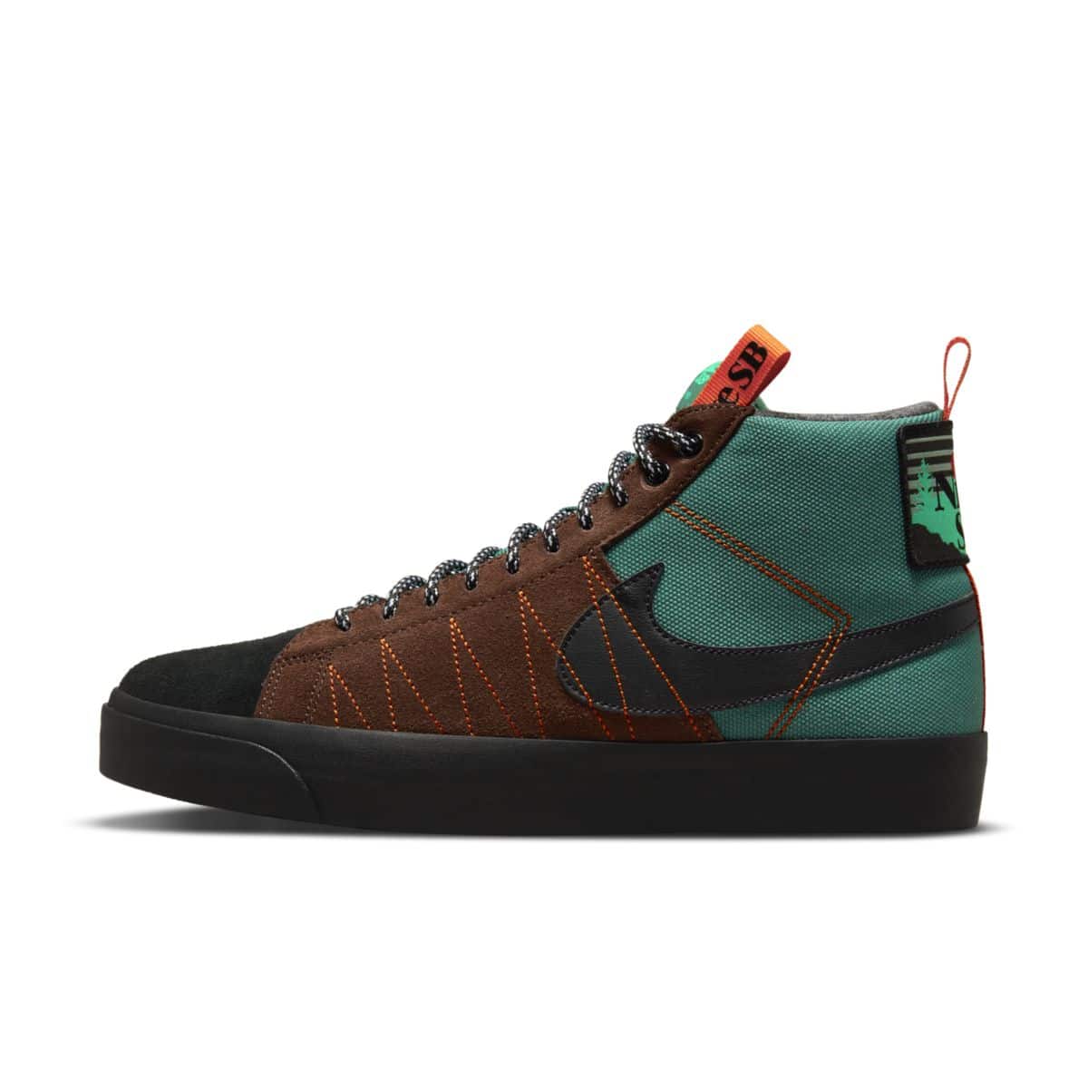 Nike SB Blazer Mid Acclimate Noble Green DC8903-300 2