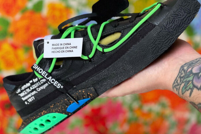 Off-White x Nike Blazer Low zdjecia Off-White x Nike Blazer Low zdjecia