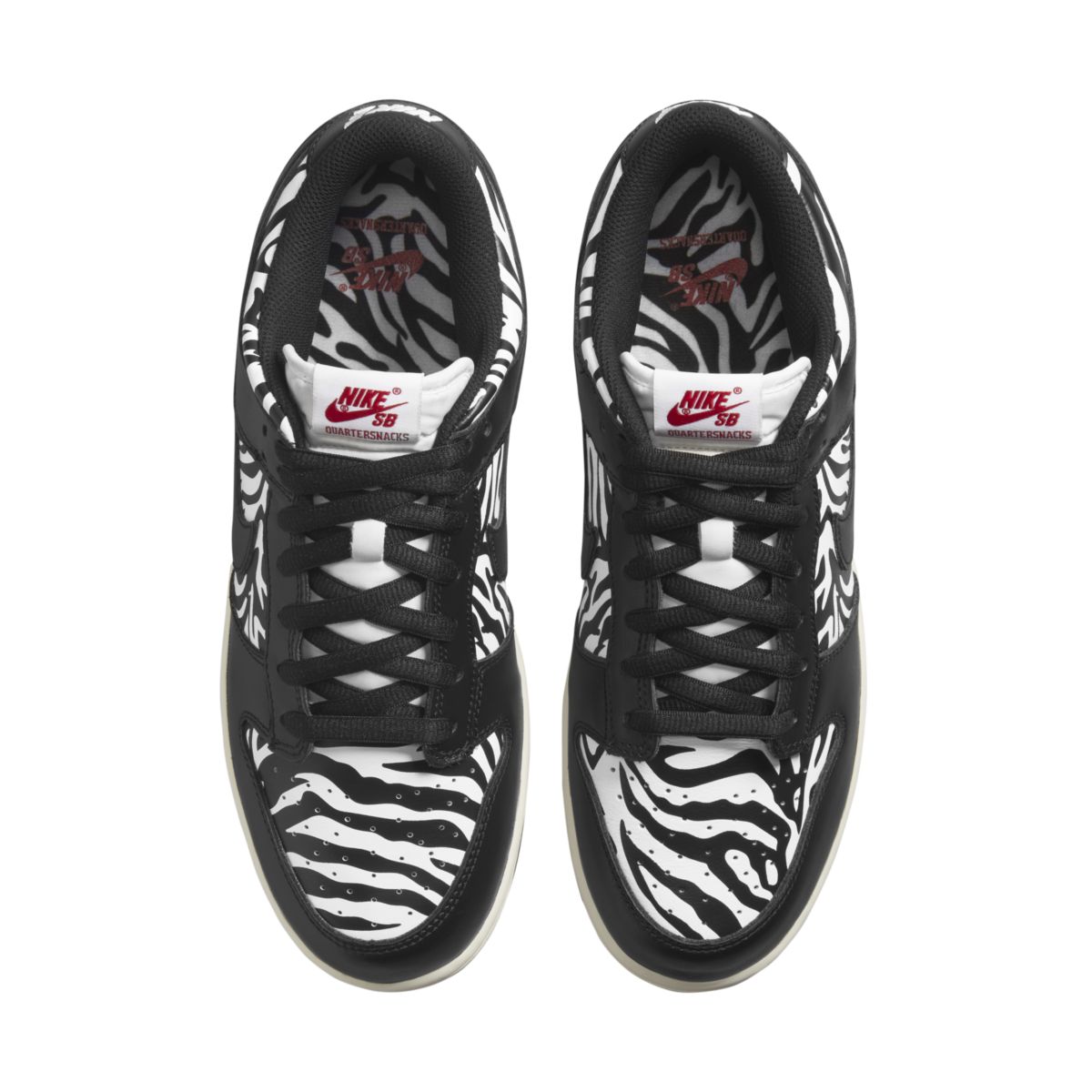 Quartersnacks x Nike SB Dunk Low Zebra DM3510-001 5