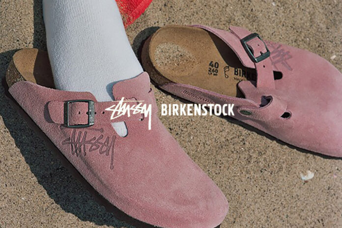 Stussy x Birkenstock Boston Suede SU21 Stussy x Birkenstock Boston Suede SU21