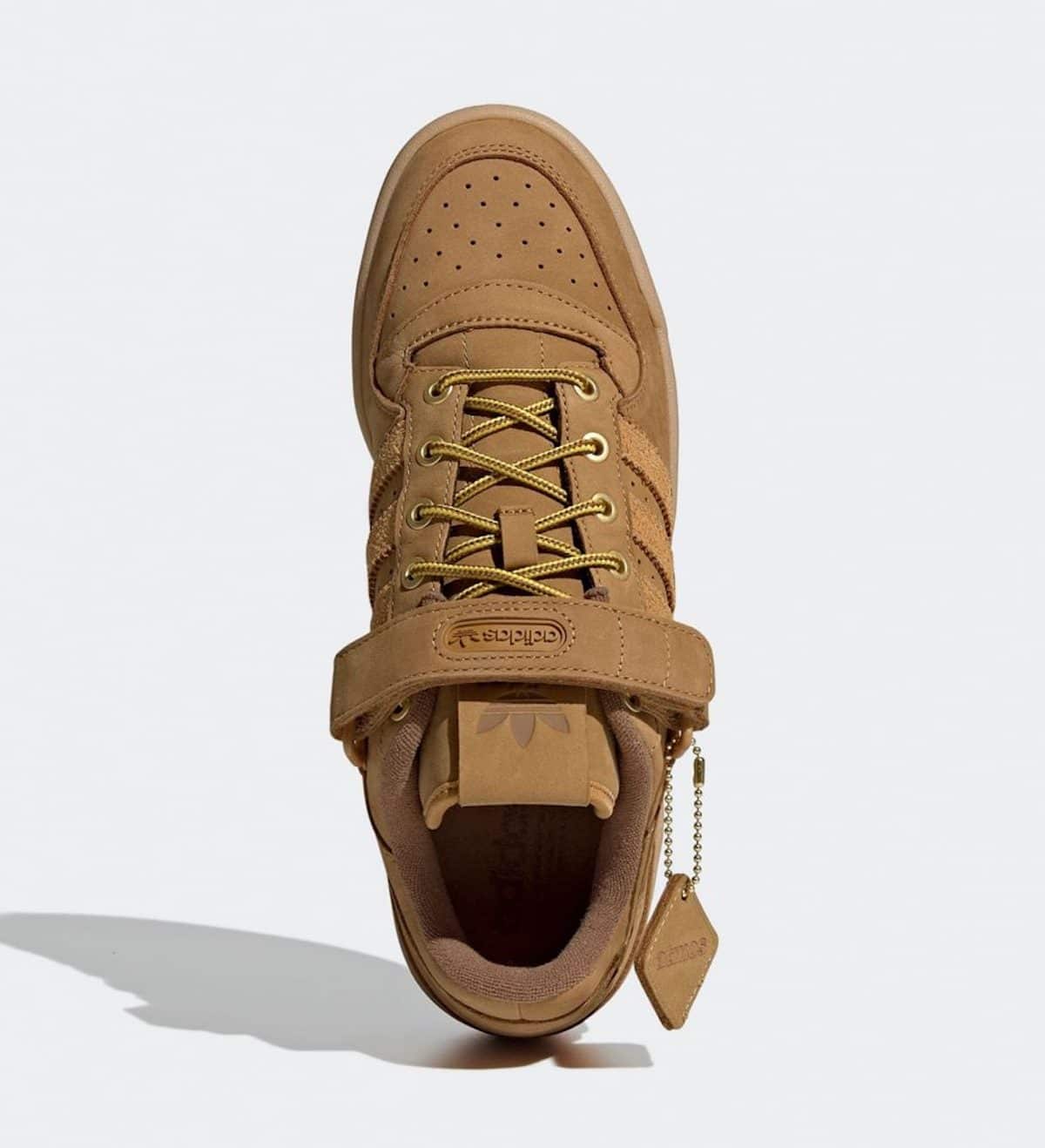 atmos x adidas Forum Low Wheat GX3953 5