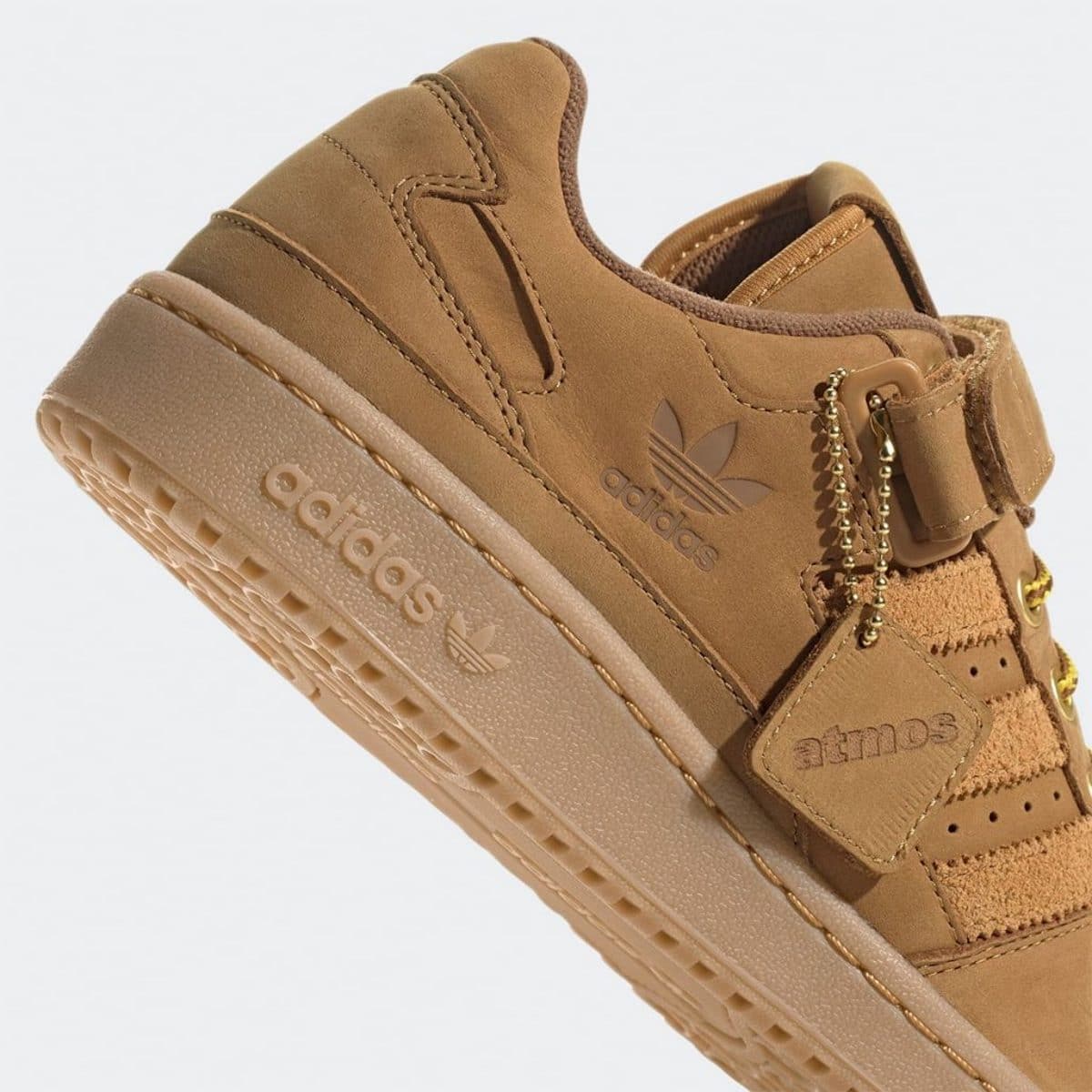 atmos x adidas Forum Low Wheat GX3953 7