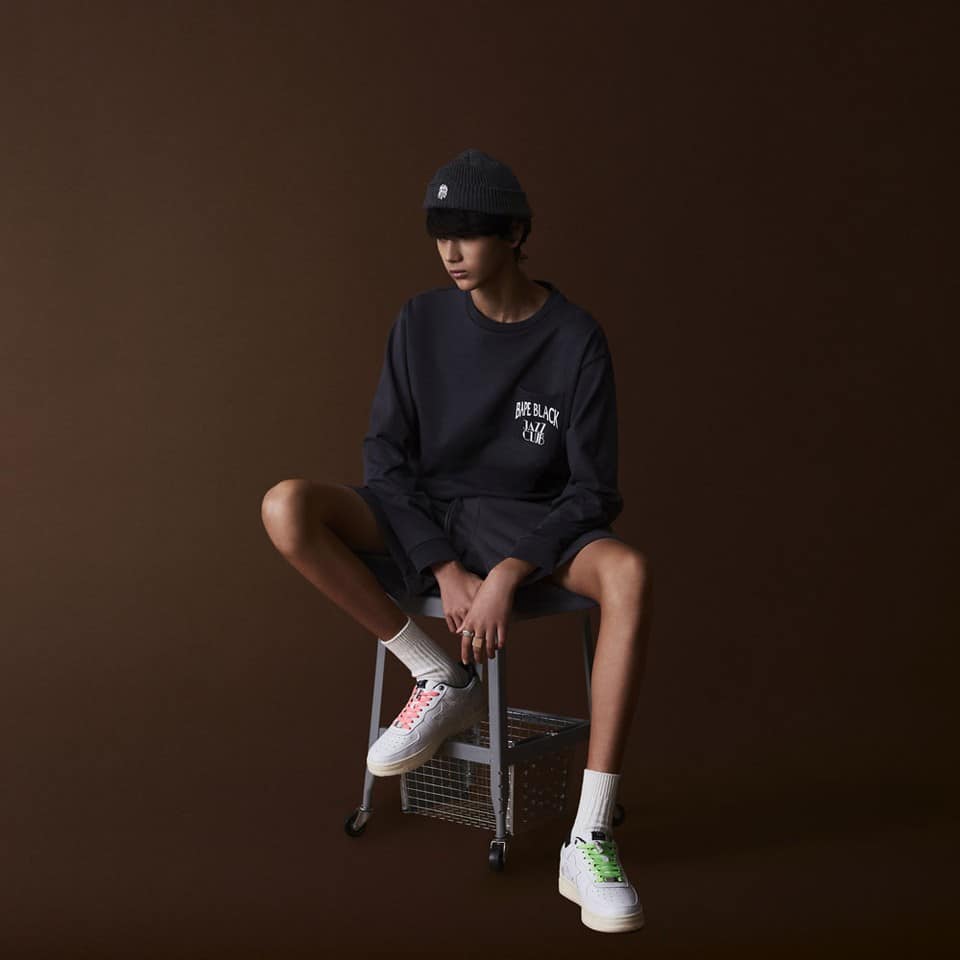 lookbook bape black fw21 6