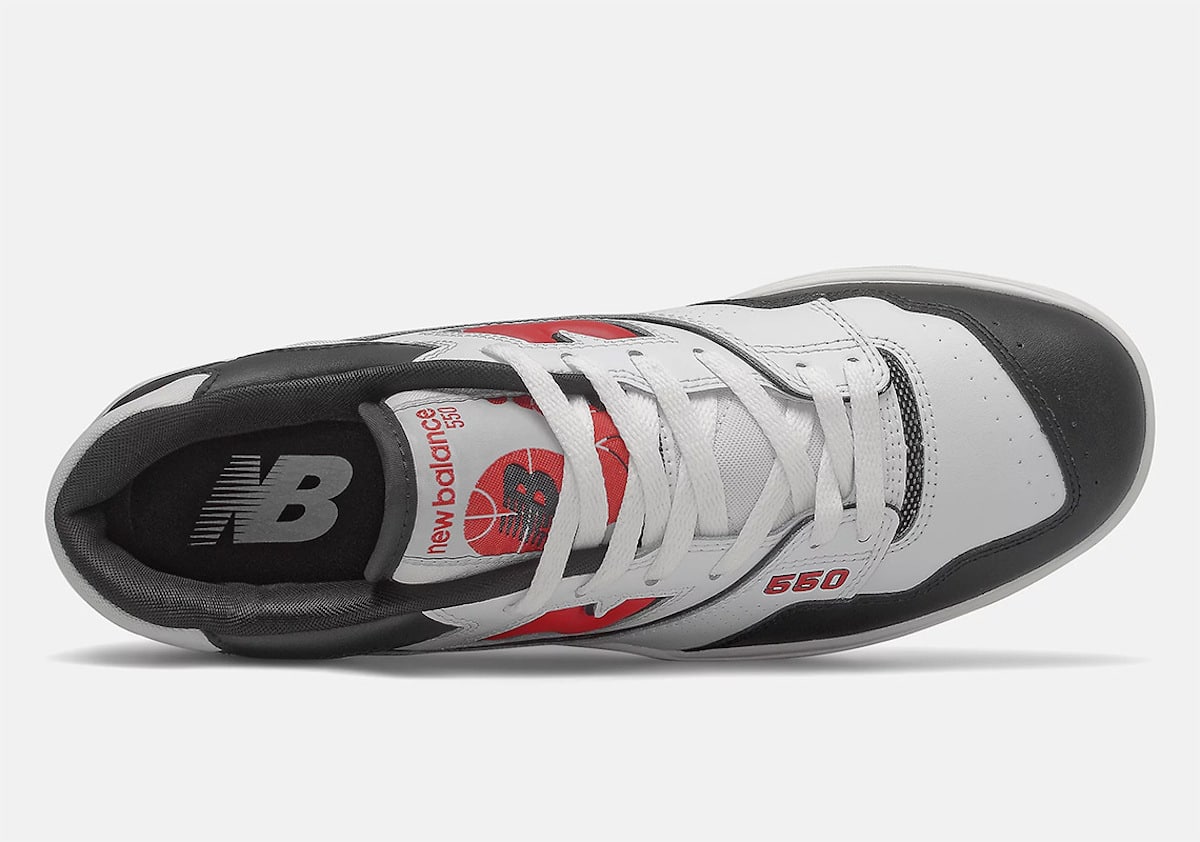 new balance 550 bb550hr1 team red 2