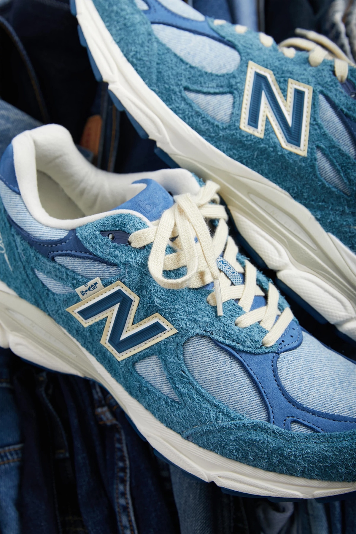 Levis x New Balance 990v3 Blue 3