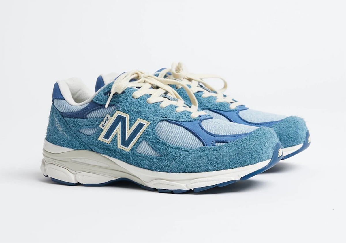 Levis x New Balance 990v3 Mallard Blue 1