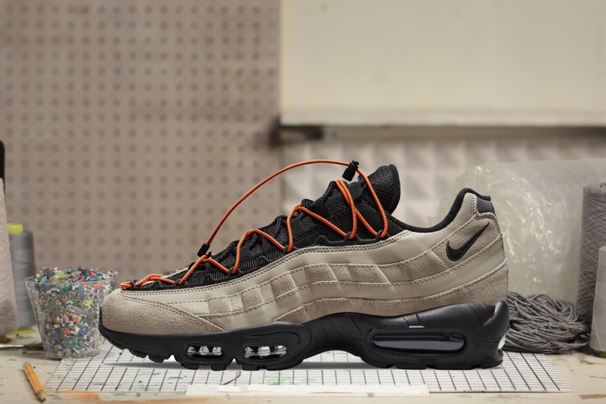 air max 95 khaki black total orange