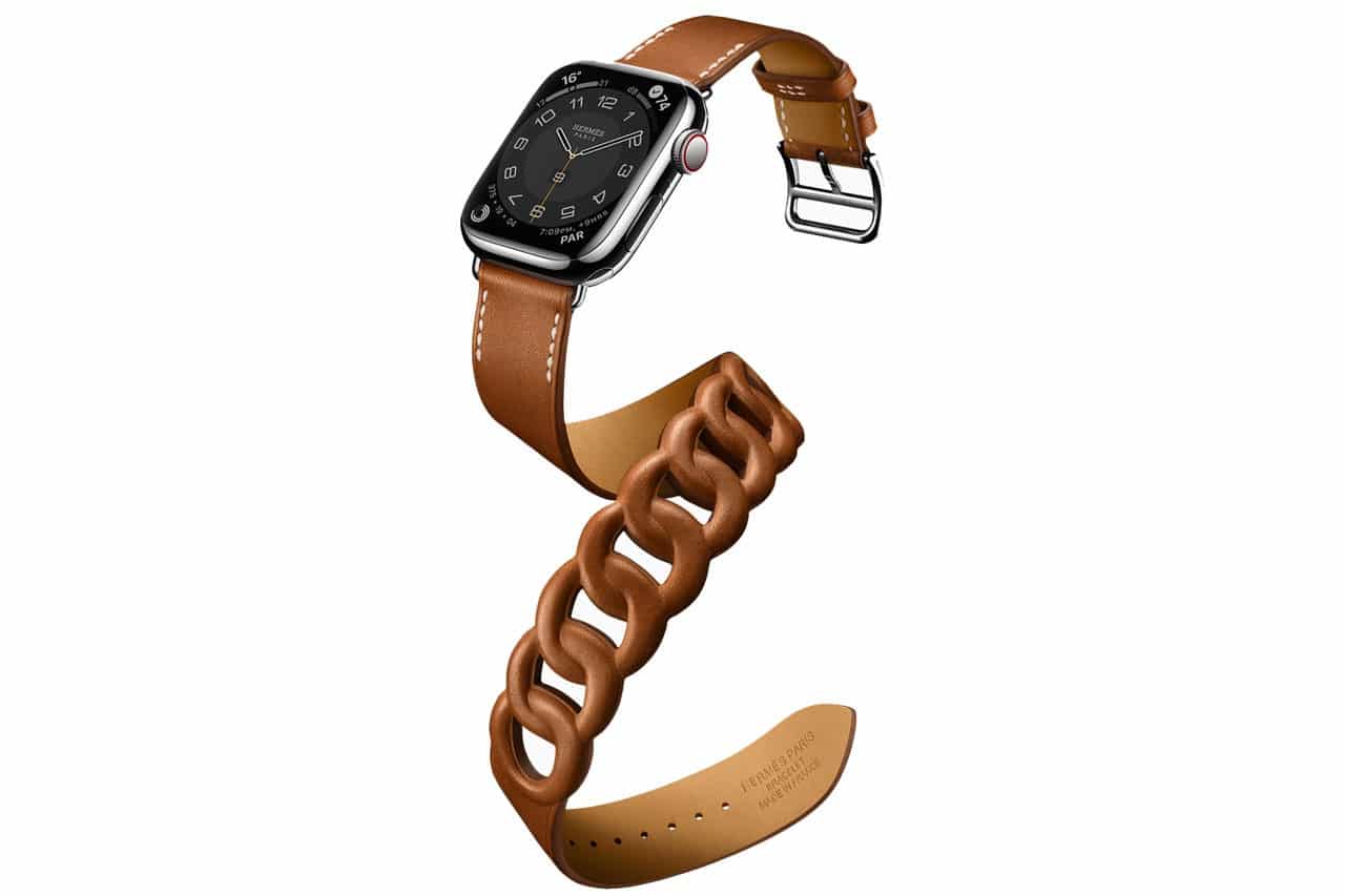 paski hermes x Apple Watch series 7