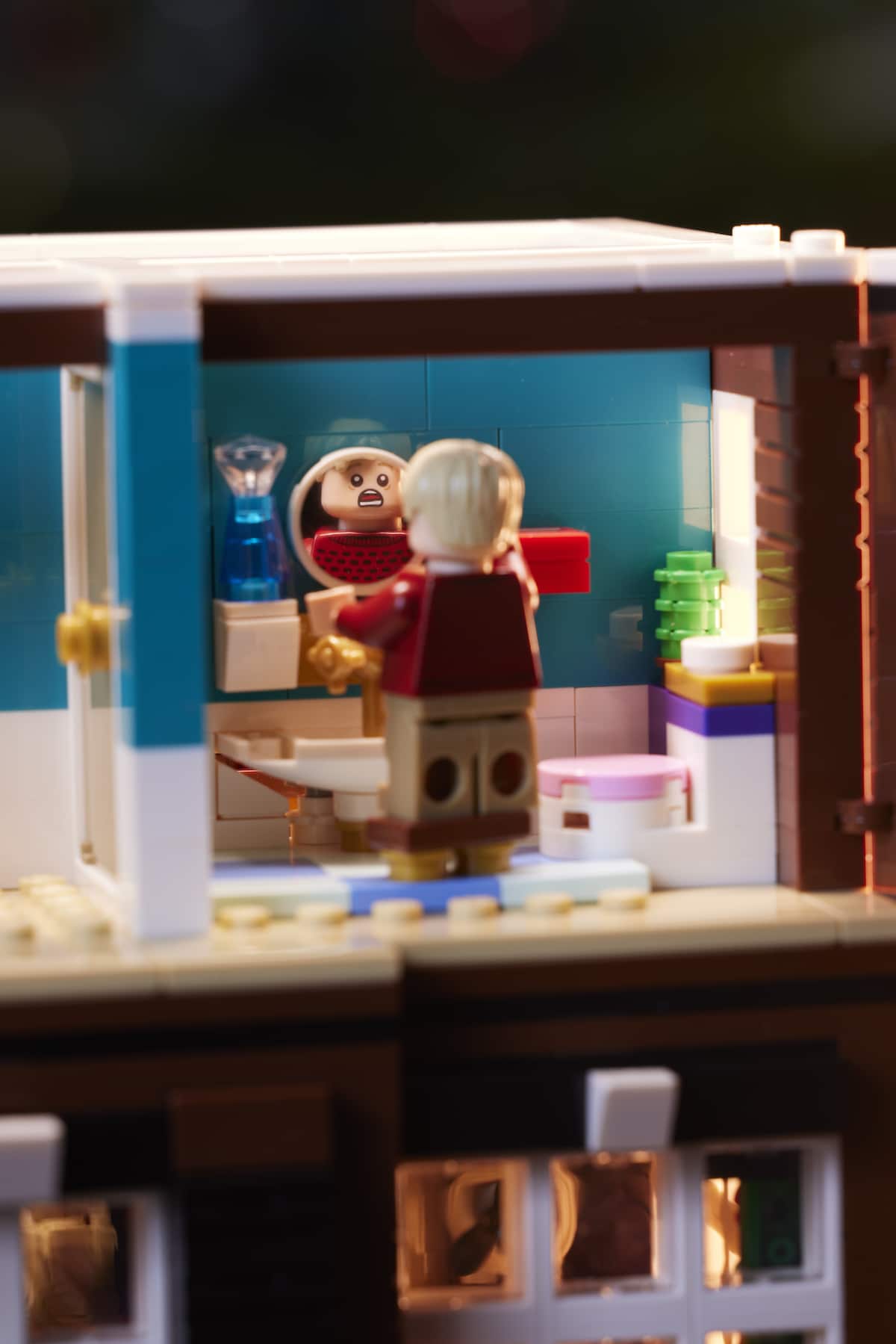 home alone lego kevin sam w domu 11