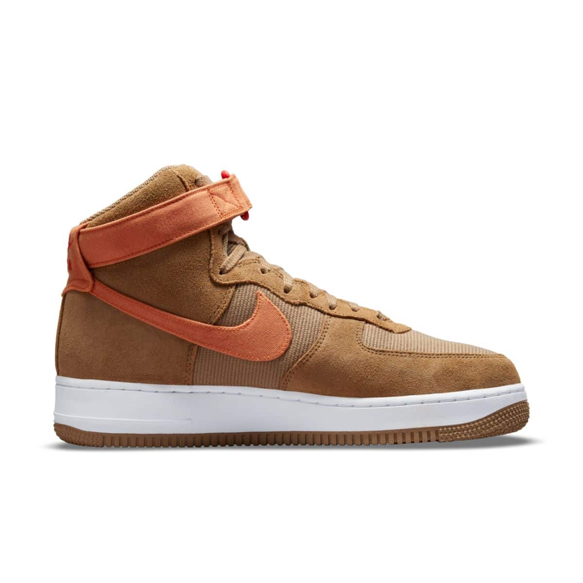 nike air force 1 high suede brown orange dh7566-200 3
